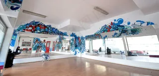 商场,地板砖,设计效果图,室内一角,航站楼,Estudio Power Peralta