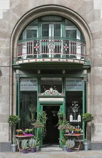 沿街店面,民居,门,窗,建筑,曼彻斯特码头街花店