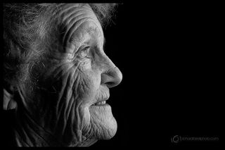 人物特写,美女,钢笔画,头发,老太太,肖像