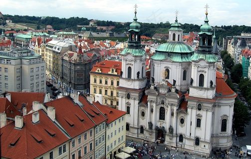 建筑,江河,海洋,城楼,葡萄牙,布拉格老市政厅塔楼的景色