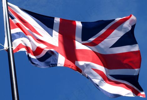 在班戈的英国国旗(联盟杰克) 在班戈的英国国旗(联盟杰克)