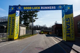 2014波士顿马拉松-祝你好运