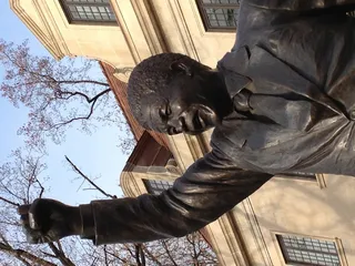 卡通动漫人物,工笔画,拉洋片,雕像,图画,华盛顿特区纳尔逊·曼德拉雕像