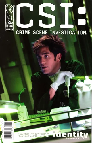 人物活动,绿灯侠,卡通动漫人物,屏幕截图,CSI封面：犯罪现场调查：IDW Publishing的秘密身份＃5