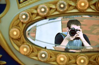 ,八卦镜,穿衣镜,挂钟,我