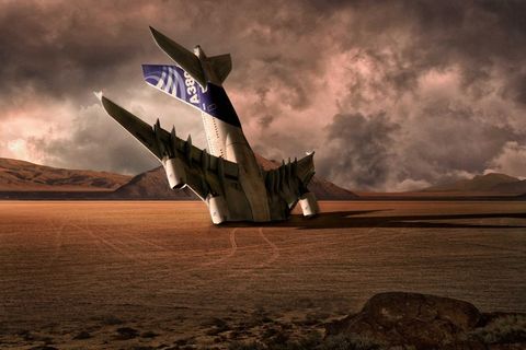 空客A380如何进入莫哈韦沙漠？