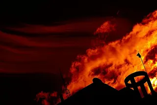 熔岩,熔浆,图画,熊熊烈火,火山,爆燃