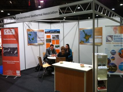 商场,会展,会展活动,商店商场,人物特写,GeoTHERM 2012-德国地热贸易展