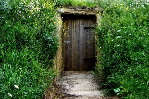 现代建筑,树,墓,兰圃,绿春,霍比特人洞