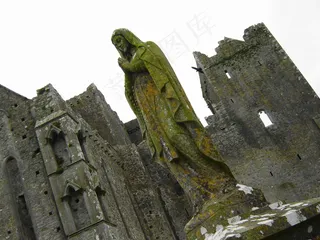 建筑,城楼,工艺品,树,寺塔,爱尔兰