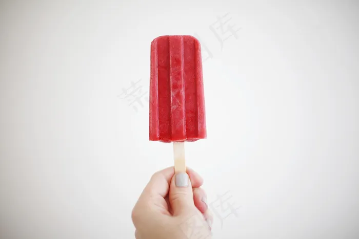 冰棒,棒冰,杯刷,指甲红,清洁刷,覆盆子开菲尔冰棍