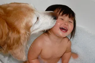 艾比和她的孩子