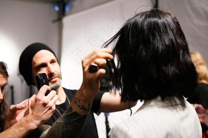 ,头发,吹发,美女,女孩,Aveda™幕后花絮– Steven Alan SS14 NYFW – 2014年春夏纽约奔驰时装周– #MBFW #NYFW – 2013年9月10日–主流通过Aveda Corporation发行的创用CC（cc）照片