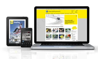 iPad上的Le Touring / iPad上的Der Touring