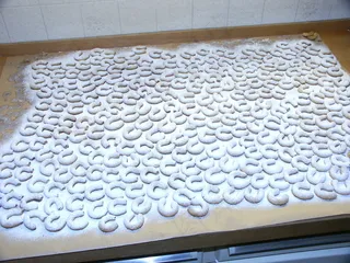 Vanillekipferl在derAbkühlphase...