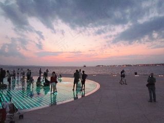 海洋,湖泊,天空,海滨,,扎达尔