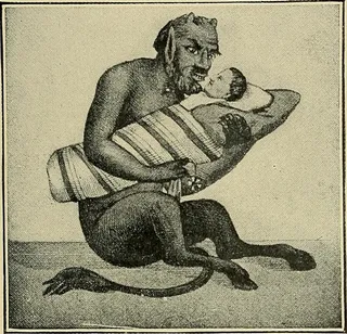 图片来自“漫画中的19世纪历史”（1904年）第60页