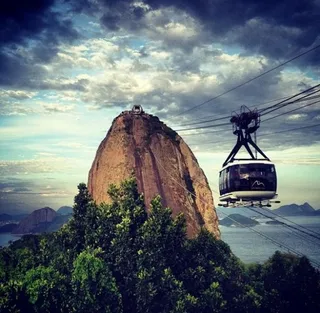山峦,天空,云雾,树,我最喜欢在里约热内卢要做的事情
