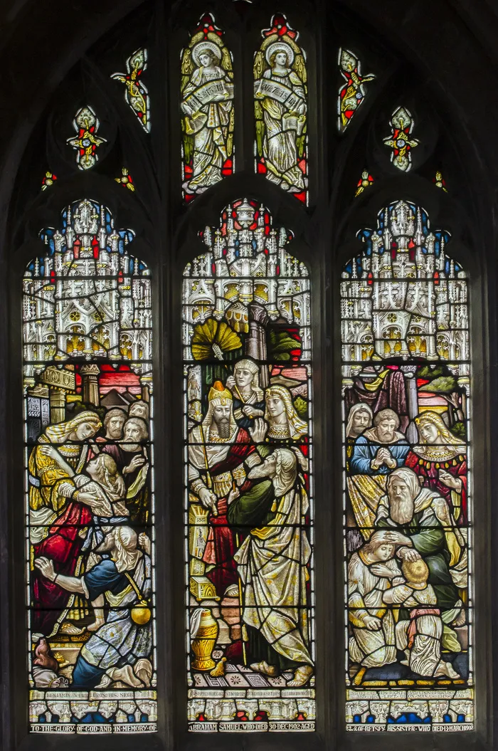 彩绘玻璃窗，圣詹姆斯教堂，劳斯