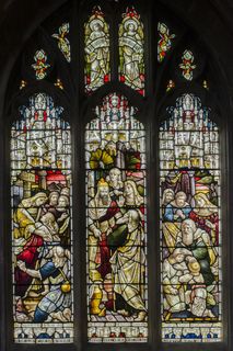 彩绘玻璃窗，圣詹姆斯教堂，劳斯