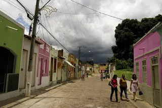 城市街道,巷道,街道,步行街,古镇,Cotidiano na Chapada