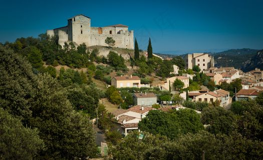 建筑,长城,山峦,城垣,树,HD_Greoux_ETE-2011_4880