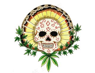 卡通动漫人物,花圈图片,图画,背包,包,卡拉韦拉