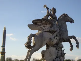 工艺品,雕像,自然公园,石刻,飞檐,杜伊勒里宫协和广场：雷诺默大教堂