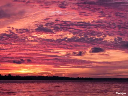 天空,霞光,油画,卷积云,海洋,霓虹日出云 天空,霞光,油画,卷积云,海洋,霓虹日出云