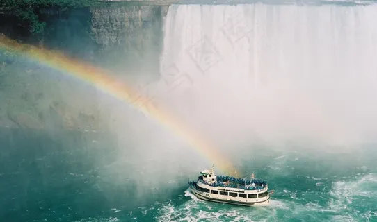 轮船,瀑布,水上摩托,水翼艇,潜艇,尼亚加拉大瀑布与彩虹2
