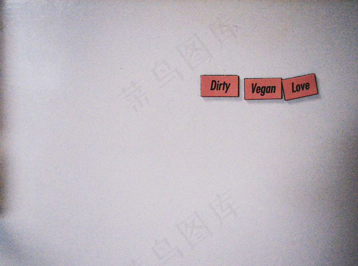 铭牌,无纺衬,笔记本电脑,冰箱,商品标签,肮脏的素食主义者的爱