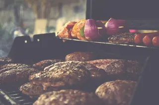 包装食物-巧克力,核桃,甜品,山竹,烧烤,烤架