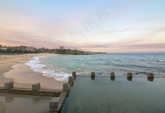 海洋,湖泊,天空,江河,风景,悉尼库吉海滩