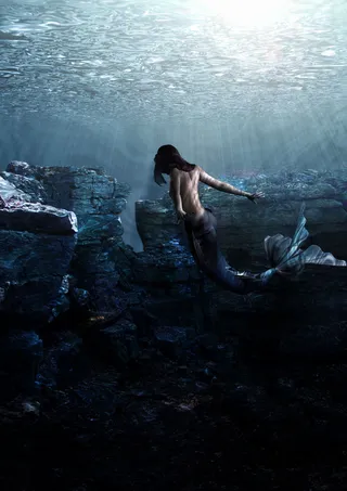 包,钥匙串,手提包,工艺品,夹子,瑟琳娜·恩阿雷西费/美人鱼在礁