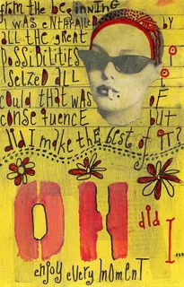 黄期刊页面混合媒体