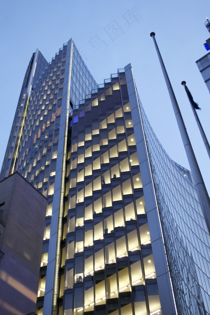 建筑,居民楼,墙,城市夜景照明,天空,威利斯大厦