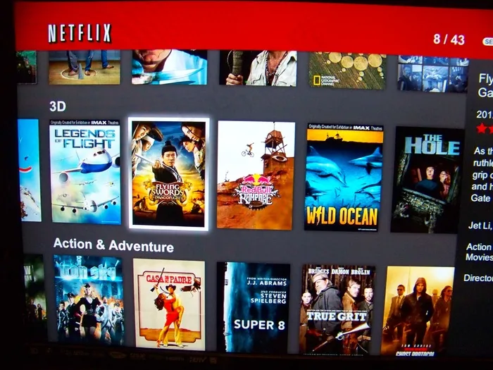 NETFLIX的第一个3D流电影