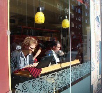 巷道,屏幕截图,卡通动漫人物,女孩,美女,星巴克02