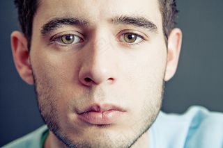 人物特写,眼睛,,人脸,钢笔画,基思·布莱克摩尔