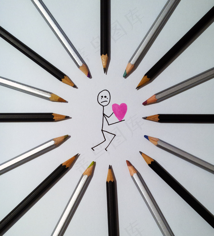 圆珠笔,水彩笔,铅笔,玩具,化妆笔,一幅画从未杀死任何人