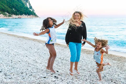 美女,女孩,薰衣草,湖泊,海洋,Vacanza的Siamo !!!!我们假期了！！！！ Estamos de vacaciones ！！！ Wir sind im Urlaub !!! Estamos emférias!!!