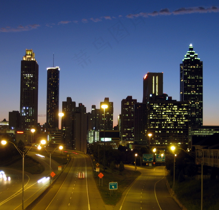 亚特兰大天际线