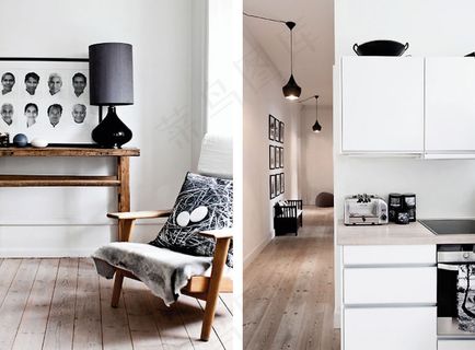 室内一角,公寓设计,装修效果图,厨房,起居室,灵感