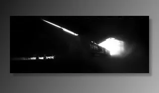 模糊图片,火箭,灯,导弹,火箭炮,神秘火车