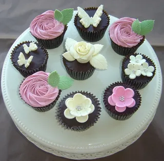 蛋糕,盘子,月饼盒,甜品,花卉,婚礼样品