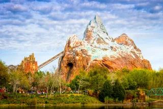 油画,风景,假山,树,图画,动物王国-高地