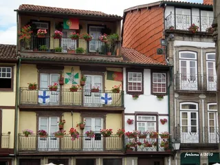 传统建筑,柜子,轿车,居民楼,屏幕截图,吉马良斯葡萄牙-2