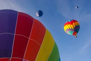 热汽球,风筝,,雨伞,夏季热风