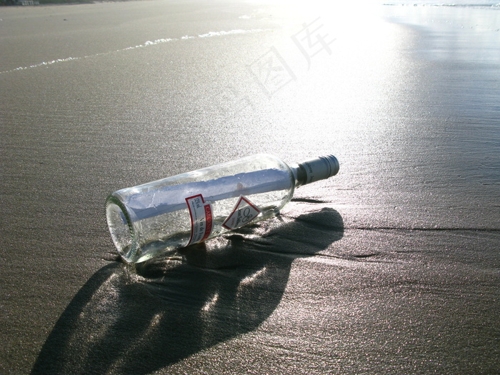 钥匙串,水上飞机,水飞机,车钥匙,夹子,瓶中的消息