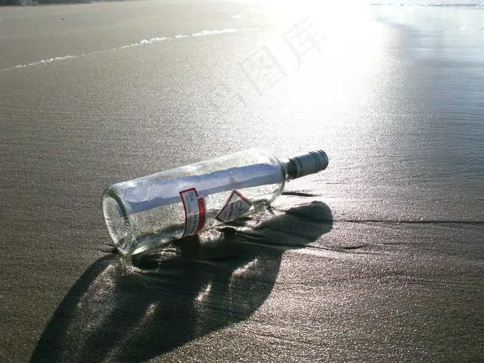 钥匙串,水上飞机,水飞机,车钥匙,夹子,瓶中的消息